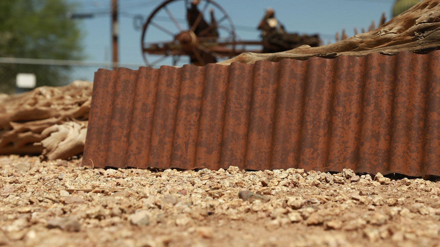 Corrugated Fresh Rust® Metal Roofing Siding Panels